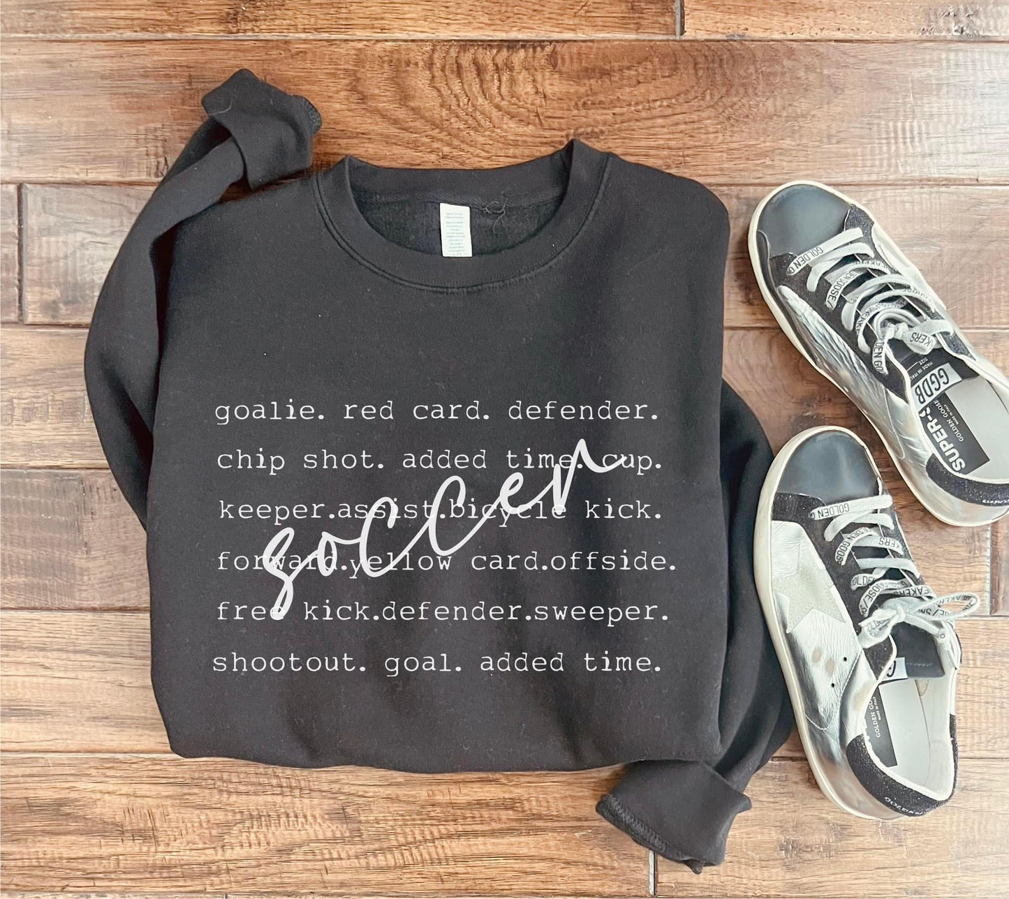 Soccer Words Sweatshirt