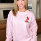 PREORDER: Valentine Gnome Embroidered Sweatshirt