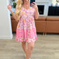 Sounds Perfect Mixed Print Dress