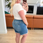 Judy Blue Mid Rise Distressed Cutoff Shorts