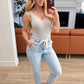 Judy Blue High Rise Vintage Denim Jogger