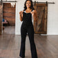 Judy Blue Imogene Tummy Control Retro Flare Overalls in Black