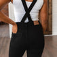 Judy Blue Imogene Tummy Control Retro Flare Overalls in Black