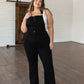Judy Blue Imogene Tummy Control Retro Flare Overalls in Black