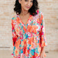 In Other Words, Hold My Hand V-Neck Blouse