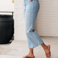 PREORDER: Patch Pocket Wide Leg Jeans in Four Colors