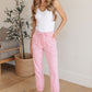 Judy Blue High Rise Garment Dyed Denim Jogger