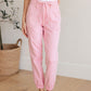 Judy Blue High Rise Garment Dyed Denim Jogger