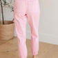 Judy Blue High Rise Garment Dyed Denim Jogger