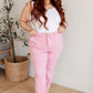 Judy Blue High Rise Garment Dyed Denim Jogger