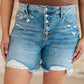 Judy Blue Rigid Magic Button Fly Cutoff Shorts