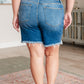 Judy Blue Mid Rise Distressed Cutoff Shorts