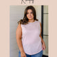 I Can Love You Better Lace Tank in Taupe