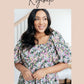 Break Point Collared Romper in Natural
