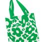 Lazy Daisy Knit Bag in Green