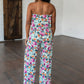 Life of the Party Floral Jumpsuit in Green