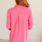 Lizzy Cardigan in Magenta