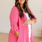 Lizzy Cardigan in Magenta