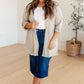 Lizzy Cardigan in Taupe