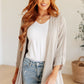 Lizzy Cardigan in Taupe