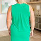 Lizzy Tank Dress in Emerald