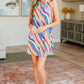 Lizzy Tank Dress in Multi Mod Stripe