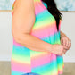 Lizzy Tank Top in Sherbet Haze