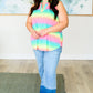 Lizzy Tank Top in Sherbet Haze