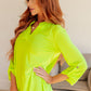 Lizzy Top in Neon Green
