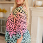 Lizzy Top in Rainbow Leopard