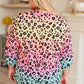 Lizzy Top in Rainbow Leopard