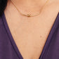 Love Knot Bar Necklace