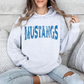 Grunge School Spirit Mascot Sweatshirt
