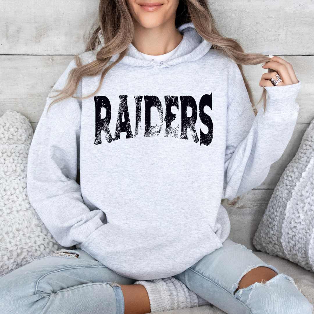 Grunge School Spirit Mascot Sweatshirt