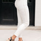 Judy Blue Mid Rise Braided Side Seam Relaxed Jeans