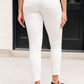 Judy Blue Mid Rise Braided Side Seam Relaxed Jeans