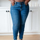 Maxine Mid-Rise Skinny Jeans