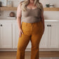 Judy Blue High Rise Tummy Control Flare Jeans in Marigold