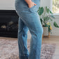 Judy Blue Mid Rise Wide Leg Jeans