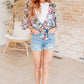 My Darling Valentina Front Tie Blouse