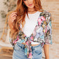 My Darling Valentina Front Tie Blouse