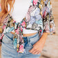 My Darling Valentina Front Tie Blouse
