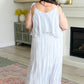 No More Grey Skies Maxi Dress