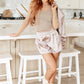 Pearl Diver Layering Top in Beige