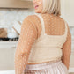 Pearl Diver Layering Top in Beige