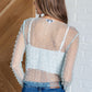 Pearl Diver Layering Top in Light Cyan