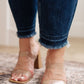 Judy Blue High Rise Release Hem Slim Jeans
