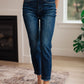 Judy Blue High Rise Release Hem Slim Jeans
