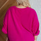 Pink Thoughts Chenille Blouse