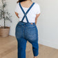 Judy Blue Crop Wide Leg Denim Overalls